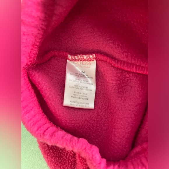 Carter’s Pink Elastic Waisted Pants, Baby Girl 18months, straight cut pants - Picture 5 of 5